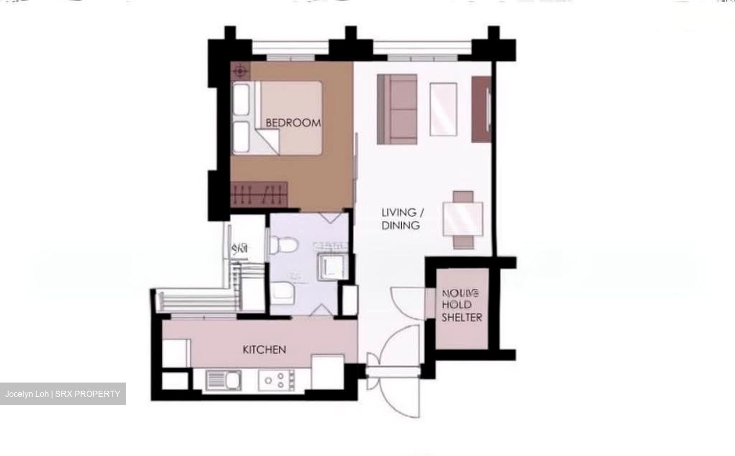 Blk 35 Skyresidence @ Dawson (Queenstown), HDB 2 Rooms #589273811